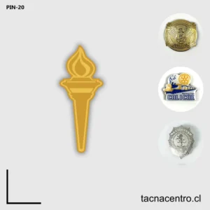 Pines para Juegos Olimpicos metalicos personalizados chile
