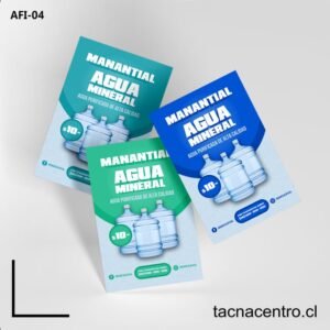 impresion de Afiches del agua
