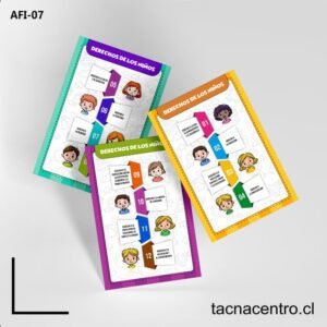 impresion de Afiches de los derechos del niño