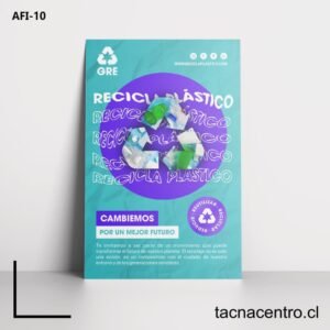 impresion de Afiches de reciclaje