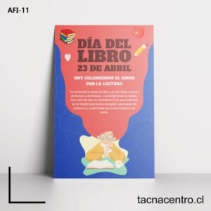 impresion de Afiches del dia del libro
