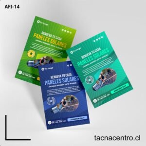 impresion de Afiches de ahorro de energia