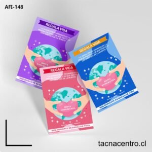 Afiches promoviendo la donacion de órganos