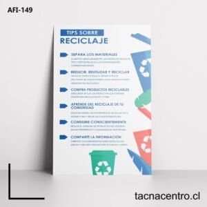 Afiches publicitarios del reciclaje
