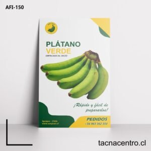Afiches sobre el platano