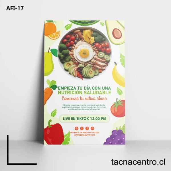 Afiches de vida saludable 2 impresion de Afiches de vida saludable
