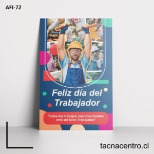 Afiches del día del trabajador