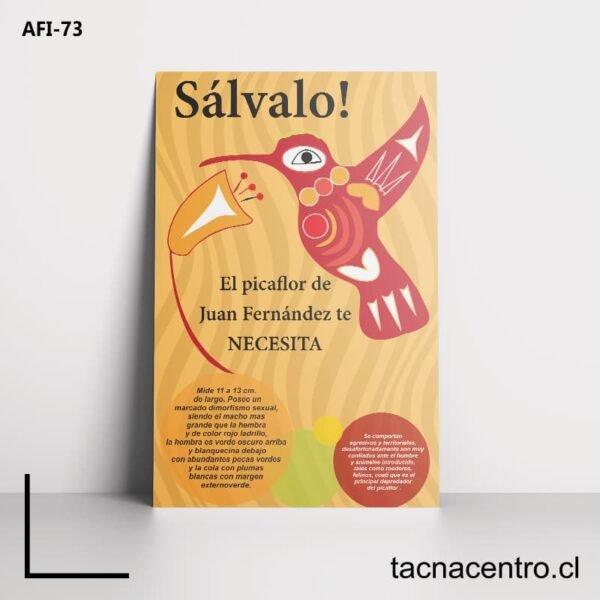 Afiches del picaflor de juan fernández 2 Afiches del picaflor de juan fernández