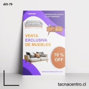 Afiches publicitarios de productos
