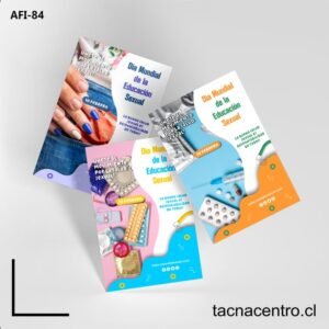impresion de Afiches de métodos anticonceptivos