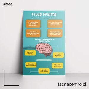 Afiches sobre salud mental