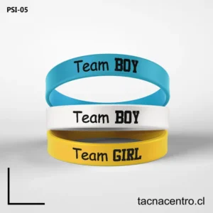 Pulseras de goma impresas CHILE