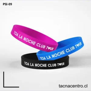 Pulseras de goma para publicidad CHILE