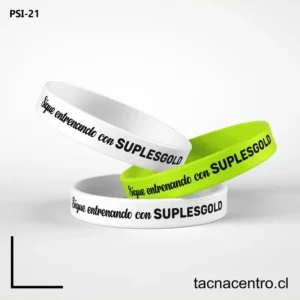 Fabricacion de pulseras de silicona chile