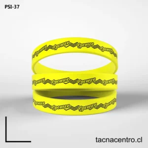 Pulseras de silicona personalizadas al por mayor chile