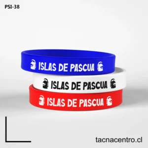 Pulseras de silicona personalizadas en chile