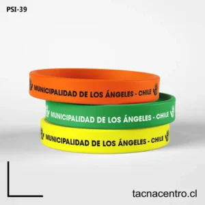 Pulseras de silicona personalizadas en los Angeles Chile