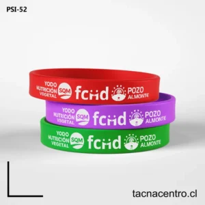 Pulseras de silicona en Iquique CHILE