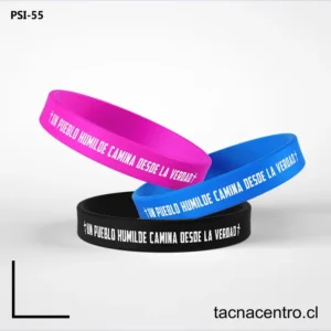 Pulseras de silicona religiosas CHILE