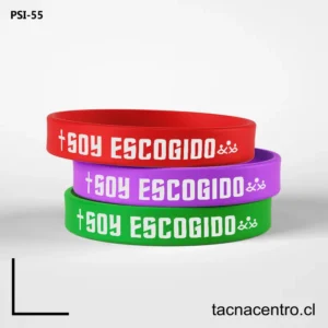 Pulseras de silicona religiosas CHILE
