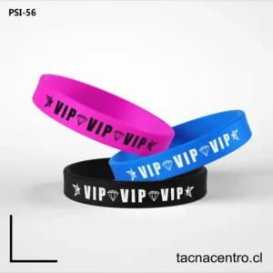 Pulseras de silicona en Viña del mar