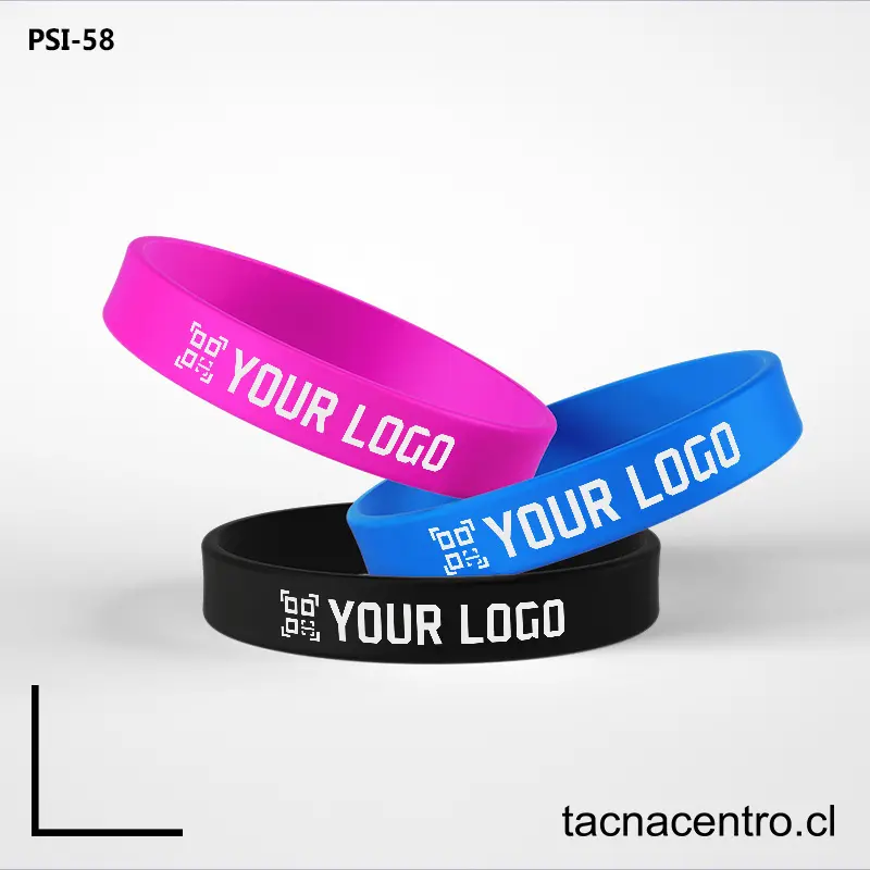 Pulseras de Identificacion de silicona publicitarios