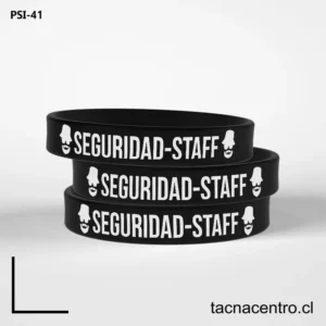 Pulseras ID de silicona en chile