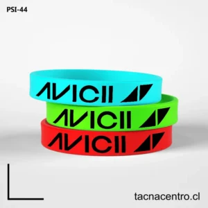 Pulseras de silicon de DJ CHILE
