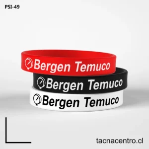Pulseras de silicona en Temuco CHILE