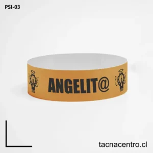 Pulseras de papel impresas CHILE