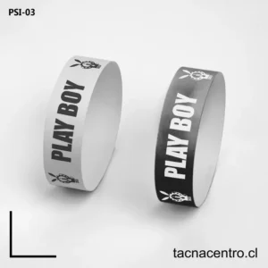 Pulseras de papel impresas CHILE