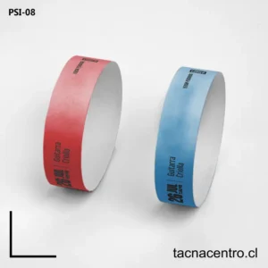 Pulseras de papel para recitales