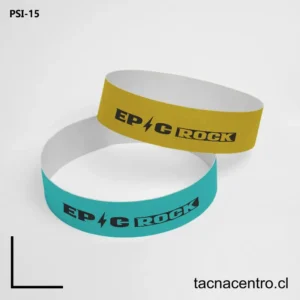 Pulseras de papel para eventos en Calama