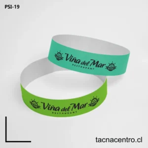 Pulseras de papel para eventos en Viña del mar