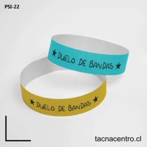 Pulseras de papel en Providencia