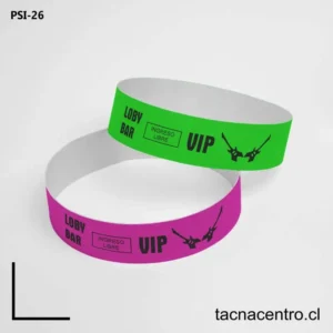 Pulseras de rock de papel