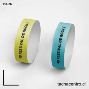 Pulseras de rock de papel