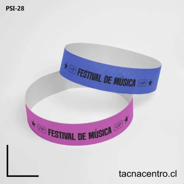 Pulseras fluor de papel en Meiggs 2 Pulseras fluor de papel en Meiggs