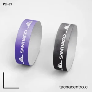 Pulseras tyvek en Santiago