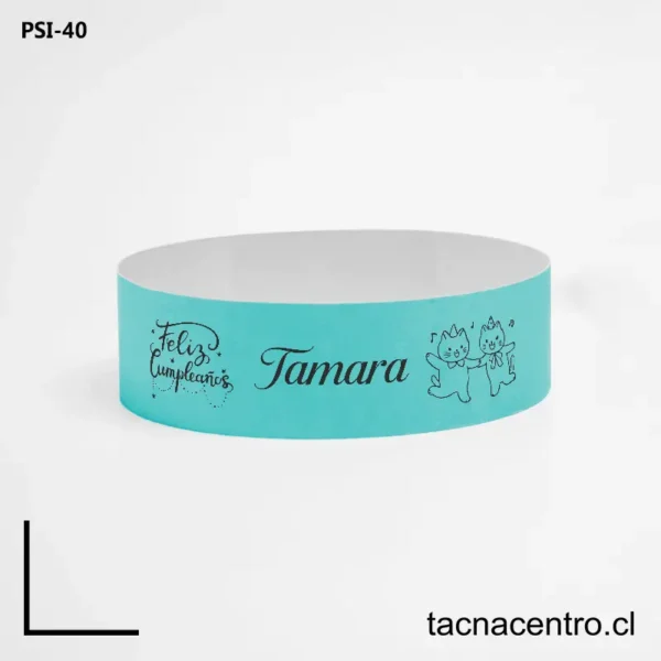 Pulseras de identificacion tyvek 2 Pulseras de identificacion tyvek