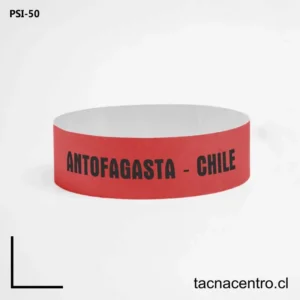 Pulseras tyvek en Temuco