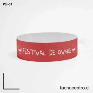 Pulseras tyvek en La Serena