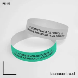 Pulseras tyvek en Las Condes