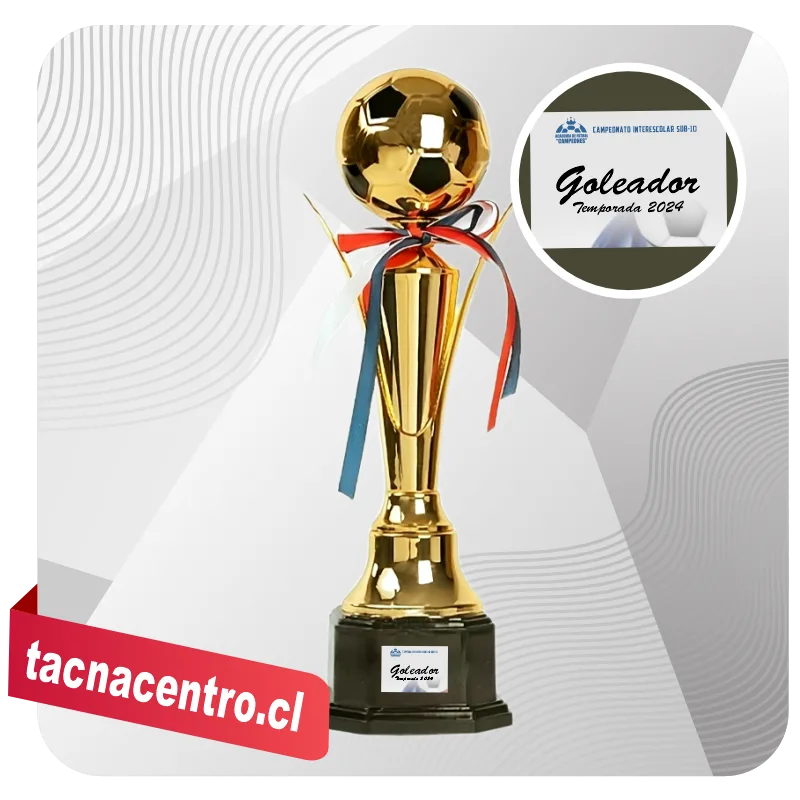 Trofeos de futbol y Copas deportivas de Premiacion 3 copas y trofeos de futbol chile modelos