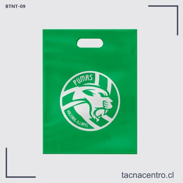Bolsas TNT verdes 1 Bolsas TNT verdes