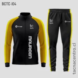 Buzos deportivos AMARILLO Y NEGRO