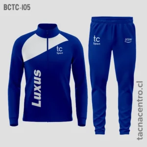 Buzos deportivos Azul con blanco