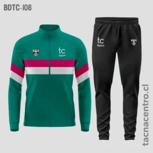 Buzos deportivos Verde con blanco y rosado