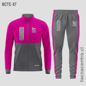 Buzos deportivos rosado y gris