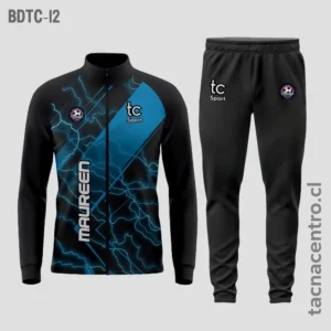 Buzos deportivos Negro y azul